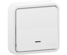 Schneider Electric sc5shn0212470 pulsante lampadario completo Mureva Styl, 250 V, Bianco