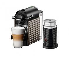 Krups Nespresso Pixie XN305T - Macchina per caffè americano, 1260, colore: Titanio