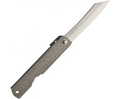 Higonokami – Coltello pieghevole – Lunghezza lama: 6.98 cm – No 9 Folder Blue Paper Steel