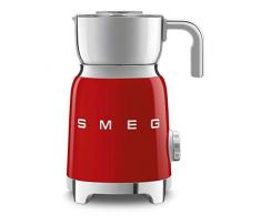 Smeg MFF01RDEU Montalatte, 600 W, Acciaio 18/10, Colore: Rosso
