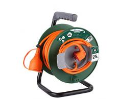 Electraline 20866149 F avvolgicavo giardino verde 25 m