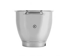 Kenwood KAT811SS Ciotola Chef Titanium System PRO, 6.7 Litri, Silver