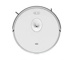 Trifo Ironpie m6 Potente Robot Aspirapolvere Senza Filo con Telecamera di Navigazione - App per Controllo Manuale e Funzione Autoricarica - Bianco