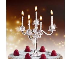 Hoobbe, Candelabro in miniatura, per torte inclusecandele