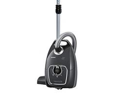 Siemens VSZ7A400, aspirapolvere Z 7.0 con sacchetto, tecnologia quattroPower, spazzola per pavimenti duri, bocchetta XXL per imbottiture, bocchetta per fessure, color talpa