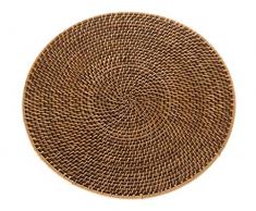 Kouboo Laguna Round rattan tovaglietta 38.1 x 38.1 x 1.27 cm Honey Brown