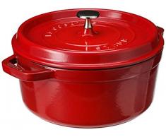 Staub 4-Quart Round Cocotte 4-quart Ciliegia