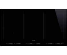 Smeg SIM693WLDX piano cottura Nero Incasso A induzione
