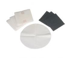 De'Longhi 552094 Filtro Friggitrice FP-EC/FP-A, 3 Filtri Grasso, 3 Filtri Carboni Attivi e 3 Filtri Olio