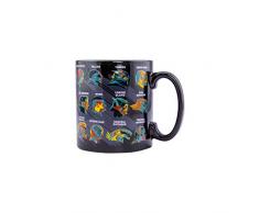 Paladone 5055964735067 Tazza da Colazione, Ceramica, Nero
