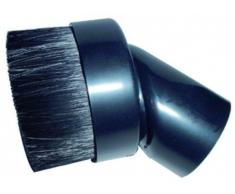 Universale in plastica, spazzola rotonda per spolverare, 38 mm, colore: nero