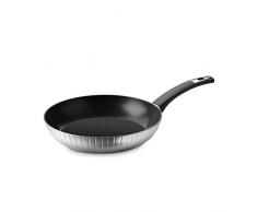 Mopita HTIP28MO101 High Tech Induction Padella, Interno Nero, 28 cm, Alluminio forgiato