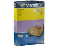 Menalux, Set di sacchetti in carta per aspirapolvere, 4 pz, per Electrolux/Euroclean