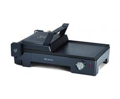 Ariete 1916 Grill Barbecue, Grid + Griddle, Nero