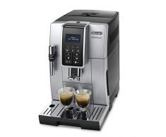 Macchina per caffè De’Longhi Dinamica ECAM 350.35.SB (Display digitale, ugello per schiuma latte, bevande preferite sul pulsante, gruppo caffè estraibile, funzione 2 tazze) argento
