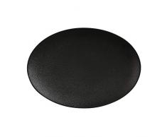 Maxwell & Williams Caviar Piatto da Portata Ovale, Colore Nero, 30 cm