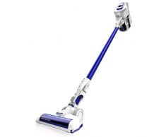 Cecotec - Aspirapolvere verticale ciclonica 3 in 1, Conga. ThunderBrush, filtro HEPA, spazzola motorizzata, tecnologia 360, batteria con autonomia da 40 min a 65 min 22,2 V 22,2 V blu