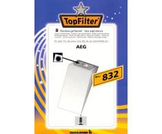 8 sacchetti per aspirapolvere N, 832 Top Filter