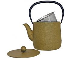 Beka 16409134, Teiera in ghisa, colore: Verde, utilizzabile su qualsiasi piano di cottura, inclusi quelli a induzione