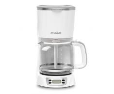 Brandt - Caffettiera programmabile, 1,8 litri, colore: Bianco