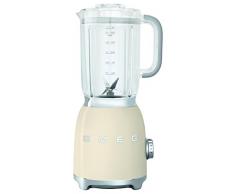 SMEG Frullatore BLF01CREU, Acciaio Inossidabile, Crema