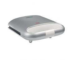 Imetec Dolcevita SM4 Tostiera, Piastre Rigate e Antiaderenti, Spia Riscaldamento Piastre, Gancio Chiusura, Avvolgicavo, Ingombro Ridotto, 700 W