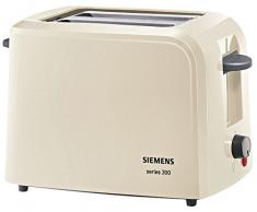 Siemens TT3A0107 - Tostapane (980 W, 220-240V, 31 cm, 19 cm, 16 cm) Grigio