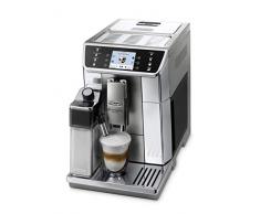 De Longhi PrimaDonna Elite ECAM 656.55.MS, macchina per caffè espresso automatica (Display a colori TFT da 3,5”, Sistema montalatte integrato, controllo tramite App, frontale in Acciaio Inossidabile, funzione 2 tazze) argento