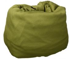 Euronovità EN-89413 Copridivano Elasticizzato 2 Posti, Cotone, Verde, 150x110x2 cm