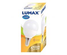 LAMPADA LED SFERA E14 5 5W 470LM 3000K LUMAX