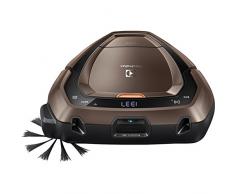 Electrolux PI91-5MBM Robot Aspirapolvere senza Sacchetto, 0.7 L, 75 dB, Nero/Marrone