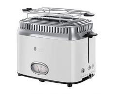 Russell Hobbs 21683-56 Tostapane, 1300 W, Acciaio Inox, Bianco