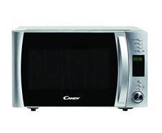 Candy CMXG 22 DS Forno Microonde con Grill, 22 Litri, Argento