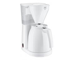 Melitta Easy Therm Caffettiera a Filtri con Caraffa Isotermica, 12 Cups, plastica, Bianco