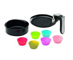 Wartmann WM-926 ACC - Friggitrice ad aria calda, in plastica, colore: Nero