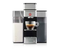 illy, Macchina da Caffè a Capsule Iperespresso Y5 Milk Espresso&Coffee, Bianco