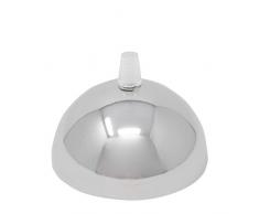 Kit Rosone mezza sfera ø100 h50mm 1 foro - acciaio cromato