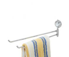 Tiger Porta Asciugamani a Barra Doppia, Metallo, Cromo, 40.5 x 5 x 11.5 cm