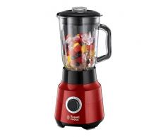 Russell Hobbs Desire Frullatore, 650 W, 1.5 L, Vetro, 2 Velocita, Rosso