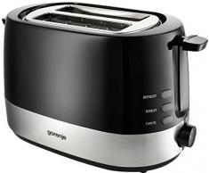 Gorenje T850BK 2fetta/e 850W Nero, Argento tostapane