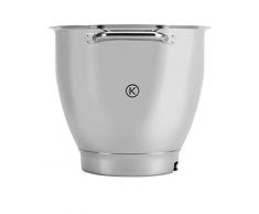 Kenwood KAT711SS Ciotola per Chef Titanium System PRO, 4.6 Litri, Argento