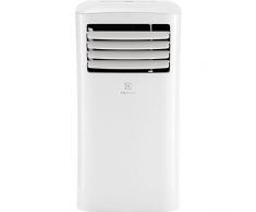 Electrolux EXP08CN1W6 Chillflex 8 Climatizzatore Portatile, 8000 Btu, Ti, 900 W, Bianco