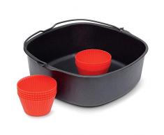 Philips HD9952/00 accessorio per friggitrice Nero, Rosso