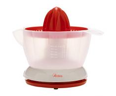 Ardes AR1J1 ORANGO Spremiagrumi Elettrico a Pressione Automatico capacità Recipiente Graduato Mezzo Litro con Avvolgicavo, Rosso Bianco
