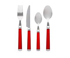 Set di 24 posate M/rosso STYLO QD