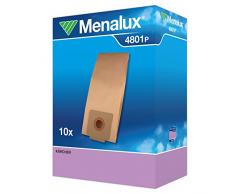 Menalux 4801P - Sacchetti per aspirapolvere in carta per Kärcher T7/1, T9/1 e T10/1, 10 pezzi