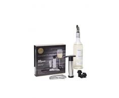 CellarDine WAGS06 - Set regalo di accessori per vino, in acciaio INOX