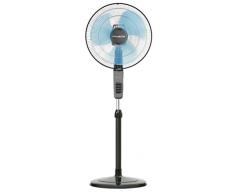 Rowenta VU4110F0 Essential Ventilatore, Piantana 40 cm, 60 W, Griglie di Protezione per i Bambini