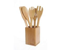 Bambum Set Cucchiaio 6 Pz. Ravioli Bkra1 Marrone 9 x 8,5 x 13,8