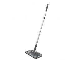 BLACK+DECKER PSA215B Scopa Elettrica con Tecnologia al Litio 7,2 V, 0.3 Litri, Grigio